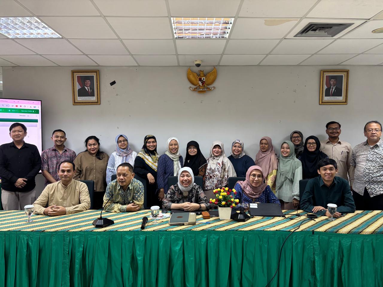 RAPAT TINJAUAN MANAJEMEN (RTM) EVALUASI HASIL AUDIT MUTU INTERNAL (AMI) FMIPA 2024