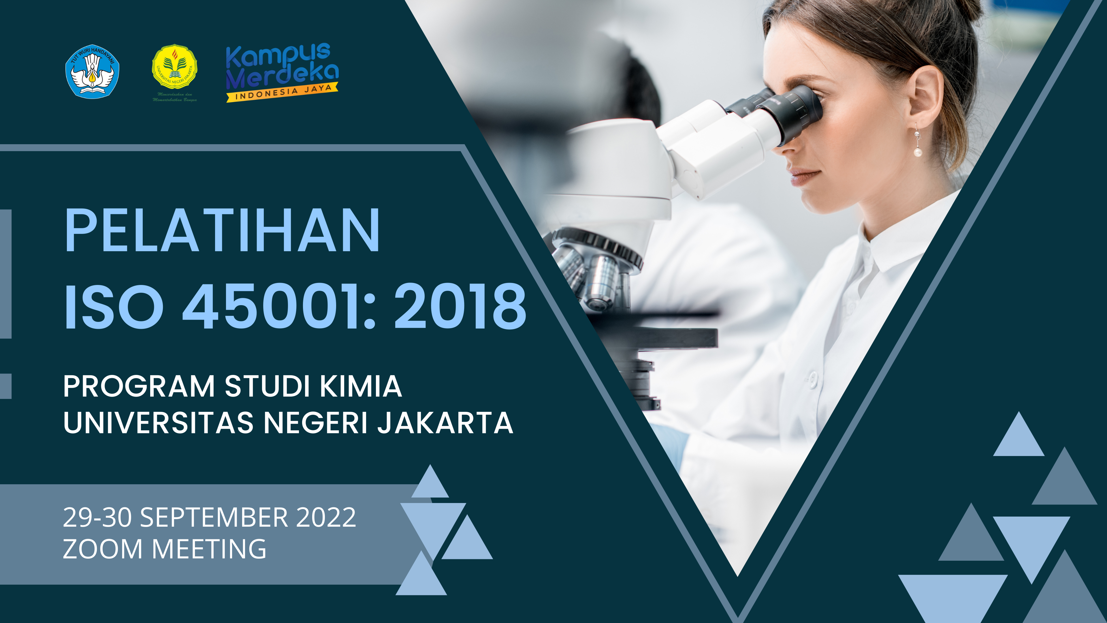 Read more about the article Training Awareness ISO 45001: 2018 Prodi Kimia FMIPA UNJ